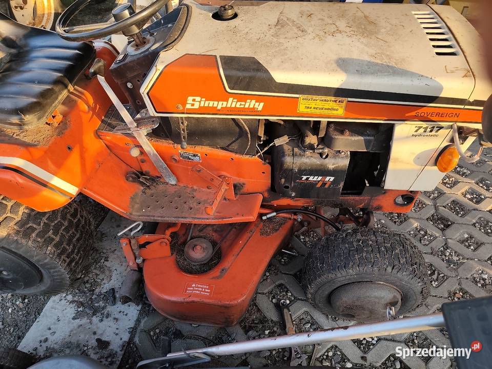 Traktorek kosiarka simplicity Kędzierzyn-Koźle