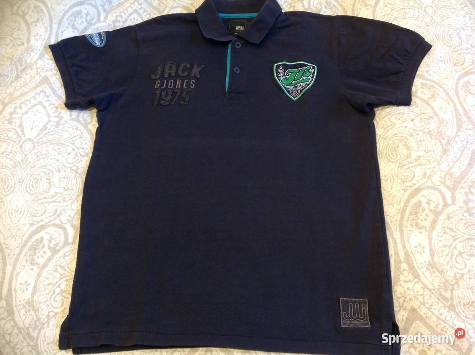 Koszulka Polo Męska JackJones M Granatowa lubuskie Nowa Sól sprzedam