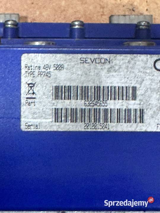 SEVCON POWERPAK TYPE PP745 POWER PACK CONTROLLER sprzedam