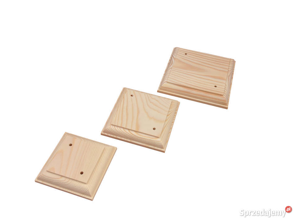 Daszek daszki na słupek drewniany ogrodzenia Ogrodzenia i bramy Sławno sprzedam