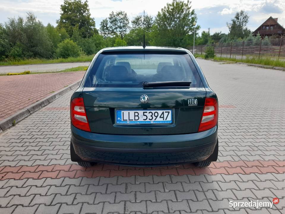 Skoda Fabia14 MPI manualna lubelskie Lubartów sprzedam