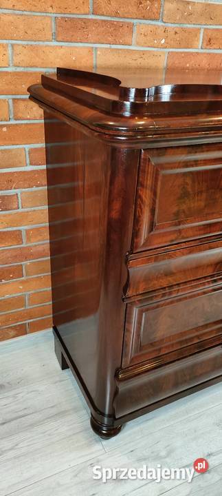 Ekskluzywna komoda biedermeier antyk Antyki lubuskie Łagów