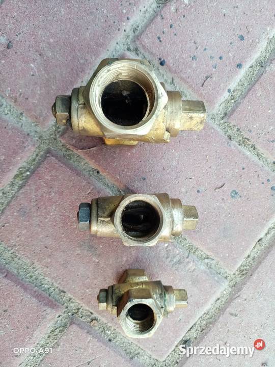 Zawór gazowy mosiężny stożkowy