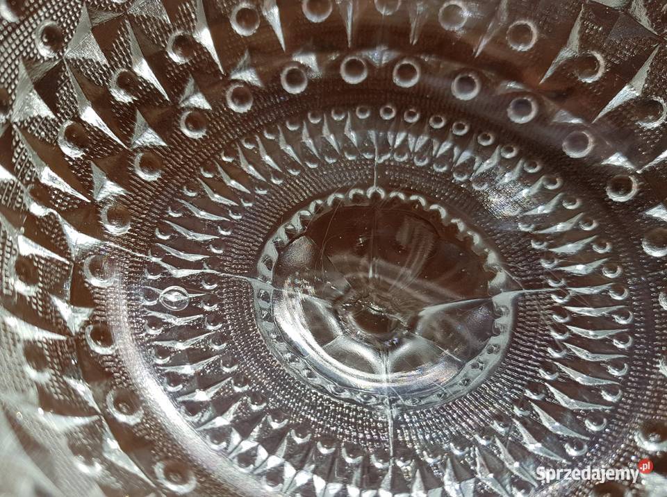 Cukiernica Romby i Guziczki Ząbkowice szkło PRL Porcelana i szkło śląskie Dąbrowa Górnicza sprzedam