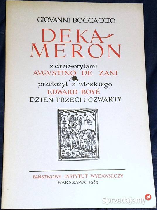 Dekameron Giovanni Boccaccio Chełm