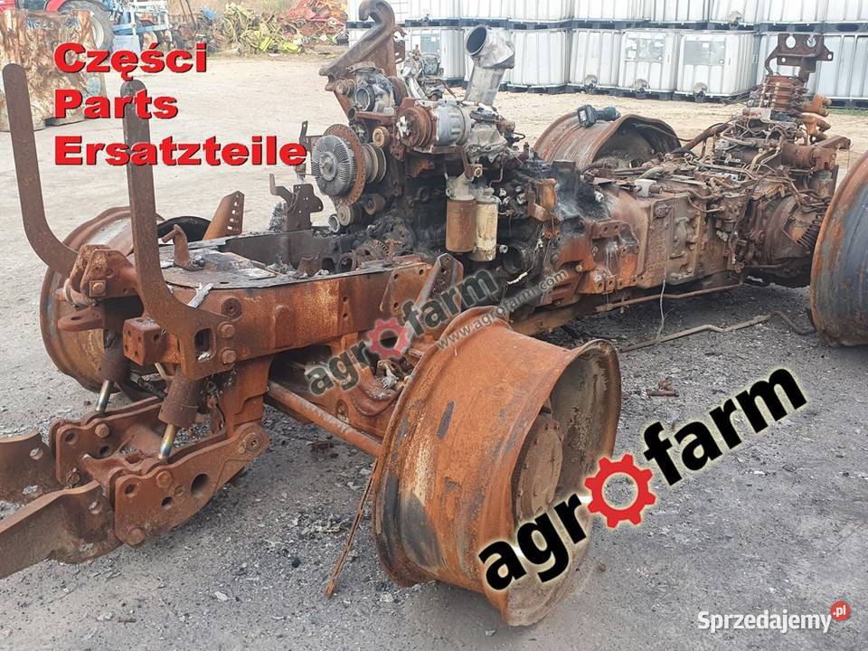 Holland T6145 części skrzynia biegów silnik Byków