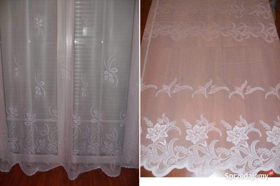 gotowa firana żakardowa wys250 x 150 dolnośląskie