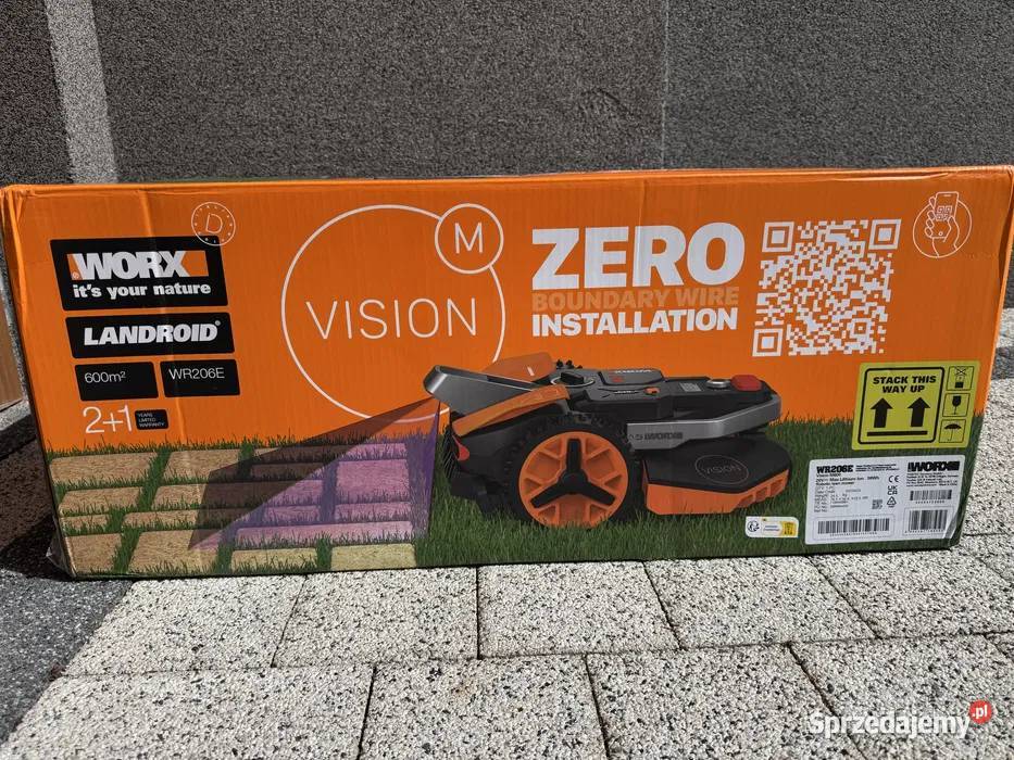 Robot koszący WORX WR206E Landroid na 600 m2 lubuskie