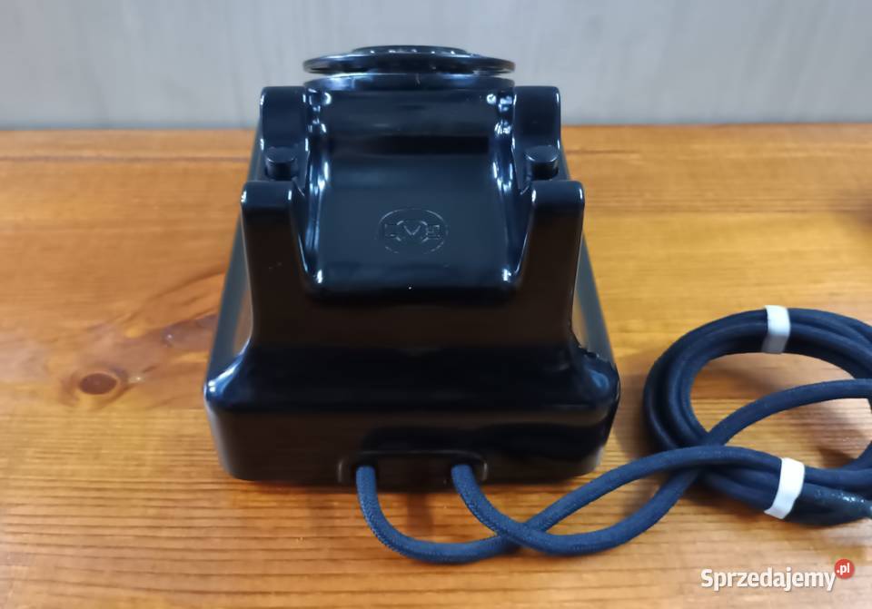 PRL Telefon T4 bakelit 1953r Ekspozycyjny Częstochowa