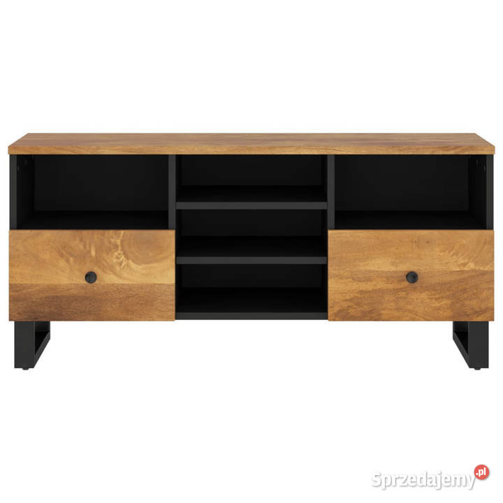 Szafka pod TV 100x33x46 mango i materiał mazowieckie Warszawa