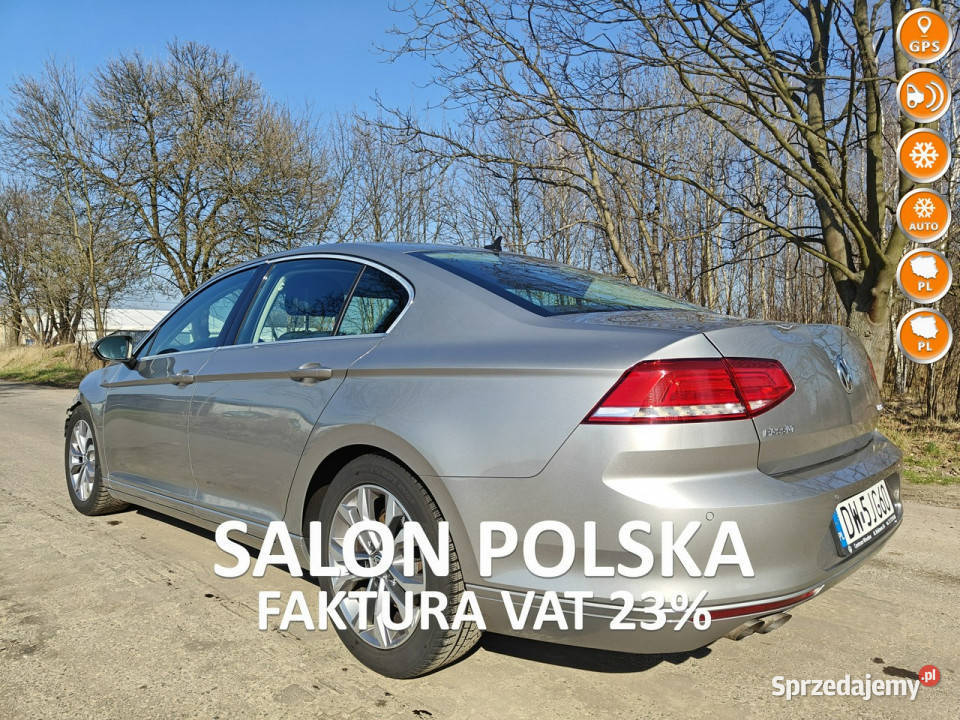 Volkswagen Passat 1 rej. 2017 Salon Polska B8 (2014-2023)