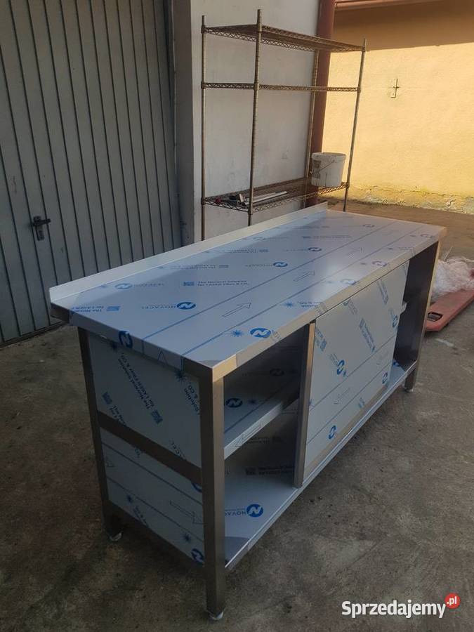 Stół gastronomiczny z szufladami 85x160x50