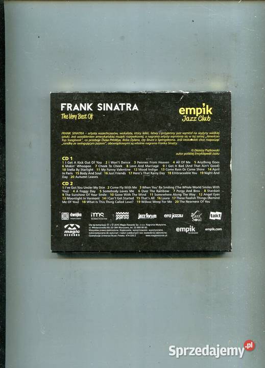 The Very Best Of Frank Sinatra 2 CD Płyta CD Szczecin