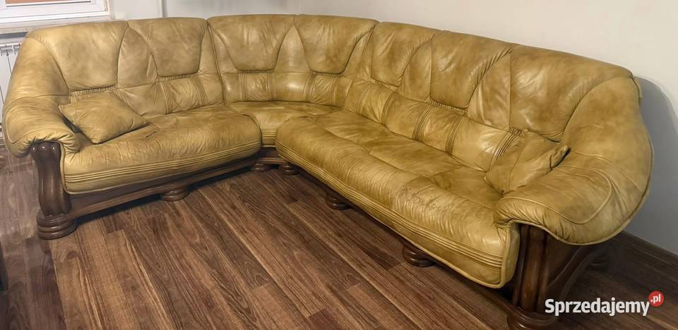 Skórzany narożnik mazowieckie Wolanów