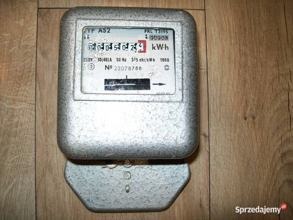 LICZNIK PRĄDÓW PRĄDOWY NOWY TABLICA Świerzawa