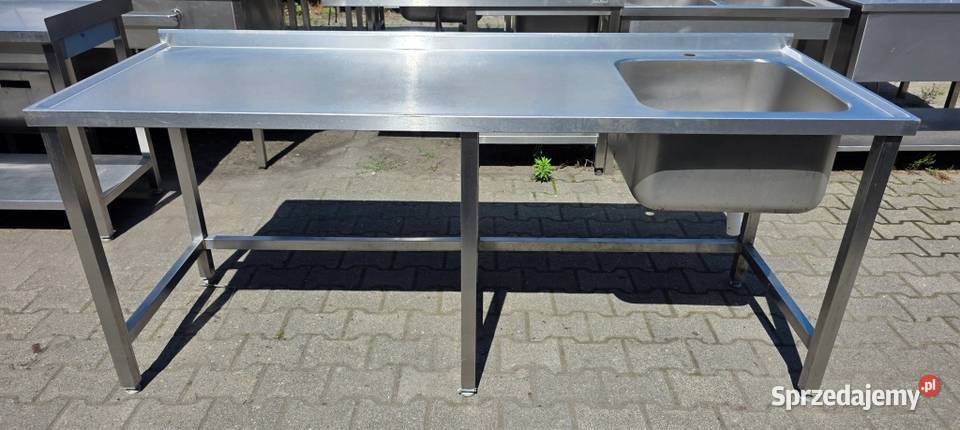 Zlew Basen 1 Komorowy Z Blatem 2007085 MN Nowe Skalmierzyce