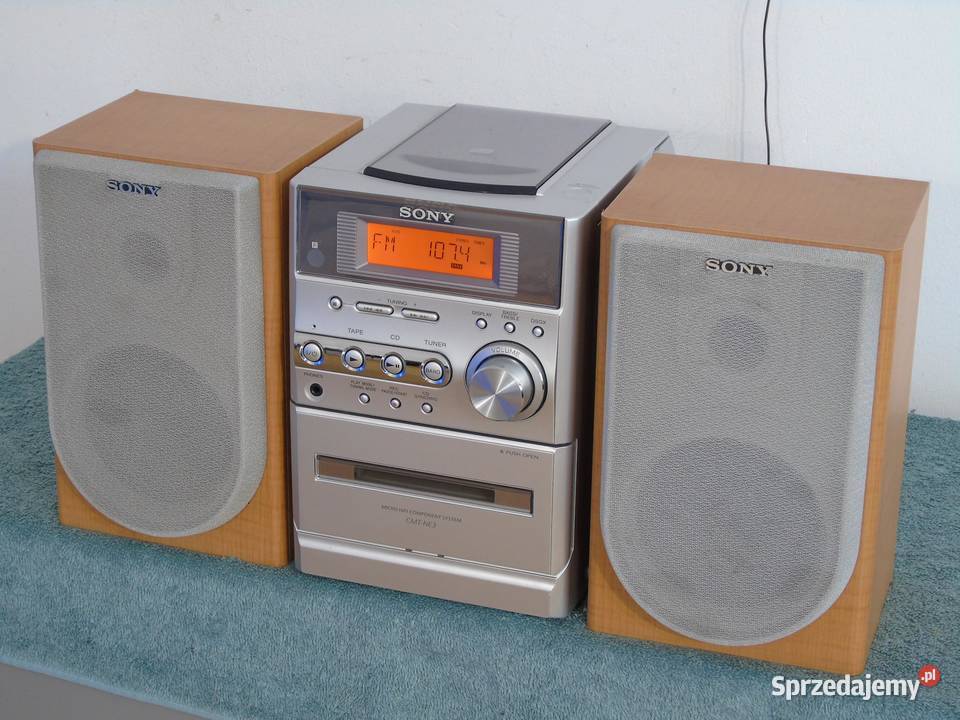 Wieża Sony kolumny radio ładna DOSTAWA Jasło