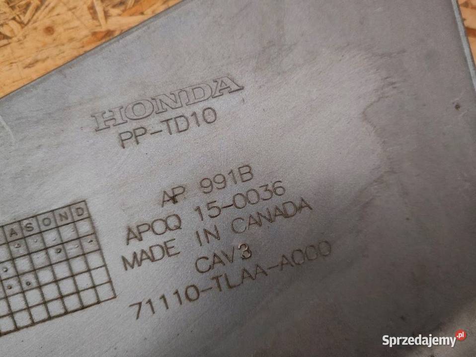 Spoiler Dokładka Zderzaka Honda CRV 2017