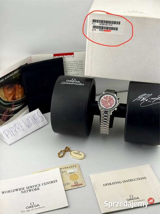 FVAT 23 FULLSET Omega Speedmaster Schumacher