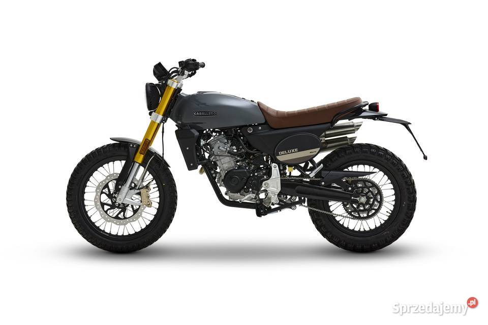 Fantic Caballero 125 Scrambler Deluxe MY25 szary zachodniopomorskie Szczecin sprzedam