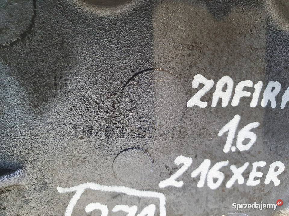 Opel Zafira B Astra J 16 16V A16XER GŁOWICA lubelskie Chełm