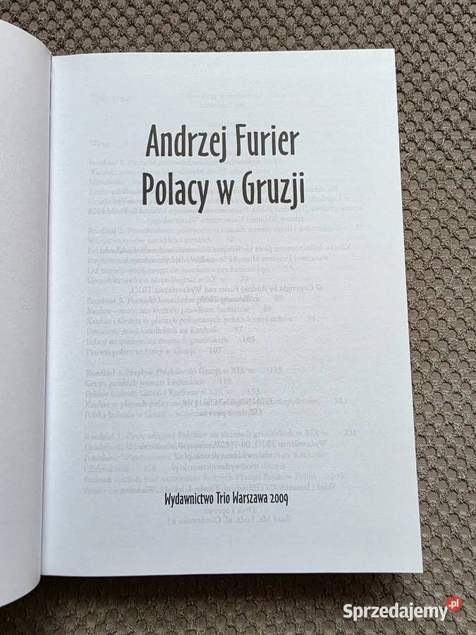 Polacy w Gruzji Andrzej Furier Proza i poezja Kraków