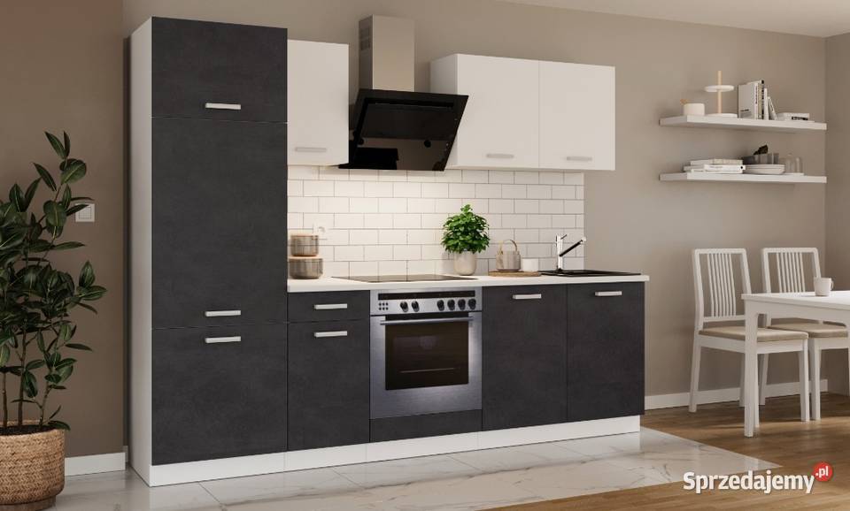 Gotowy Zestaw mebli kuchennych szerokość 260 Kuchenne wielkopolskie Ostrów Wielkopolski