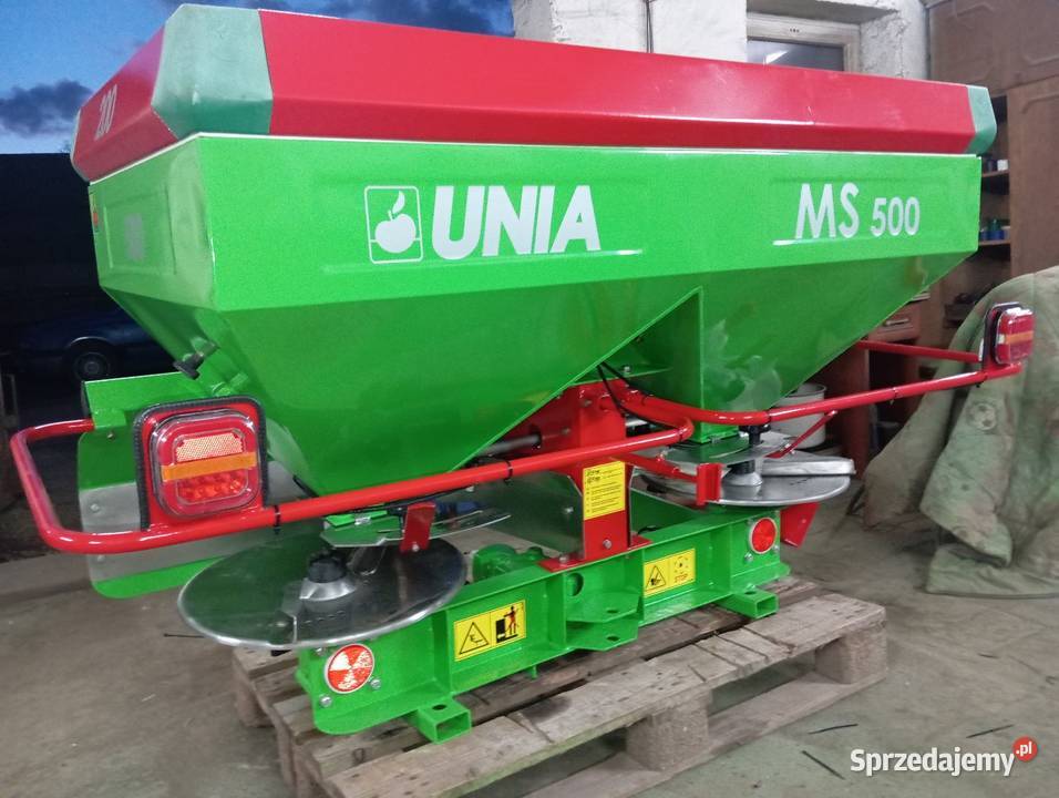 Sprzedam rozsiewacz nawozów Unia brzeg MS MX r Kutno