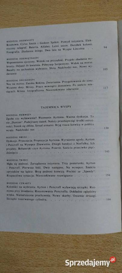 Tajemnicza wyspa Tom 2 ISBN 8310078633 lubelskie Lublin sprzedam