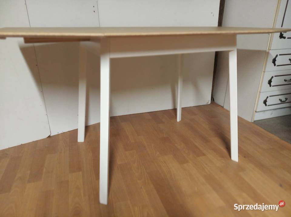 Stół kuchenny rozkładany liść Ikea 80cm