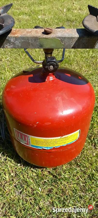 Butla gazowa 3 pełna i 2palnikowa kuchenka Małkinia Górna