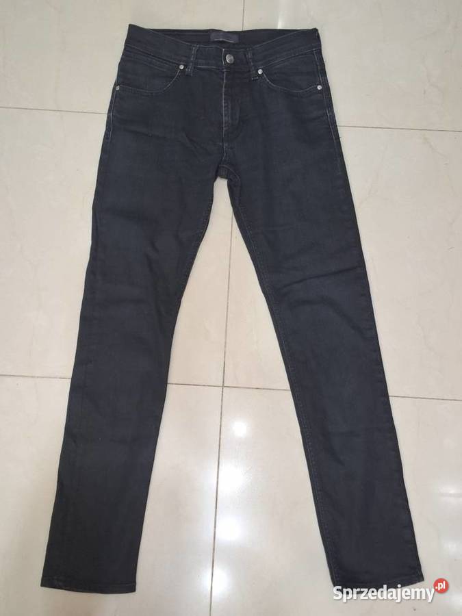 Zara Man S czarne jeansy skinny małopolskie