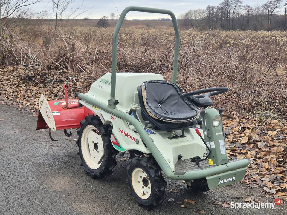 Traktorek traktor YANMAR A10D z Glebogryzarką