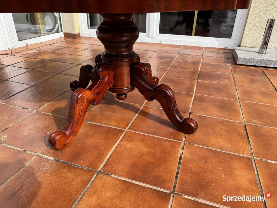 Ława stylowa owalna stolik kawowy Sulbiny