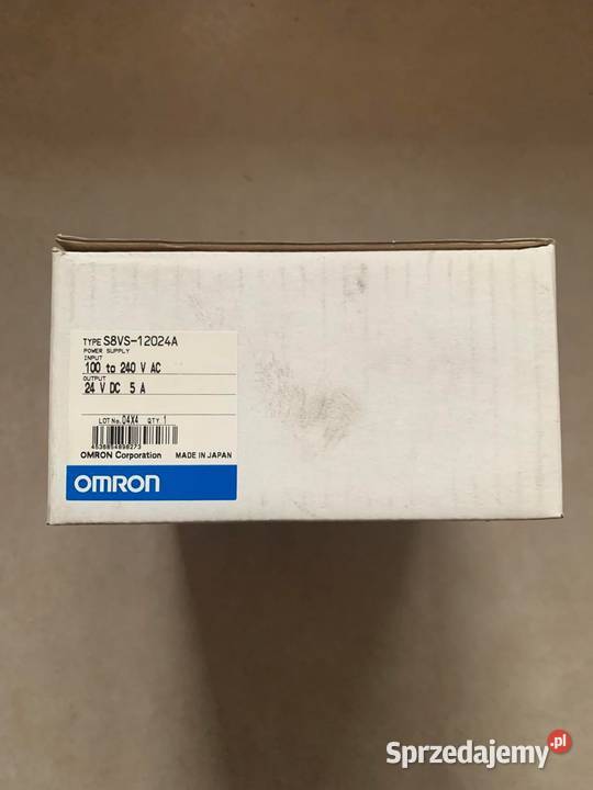 Omron Power Suply S8VS12024B 24VDC mazowieckie Warszawa