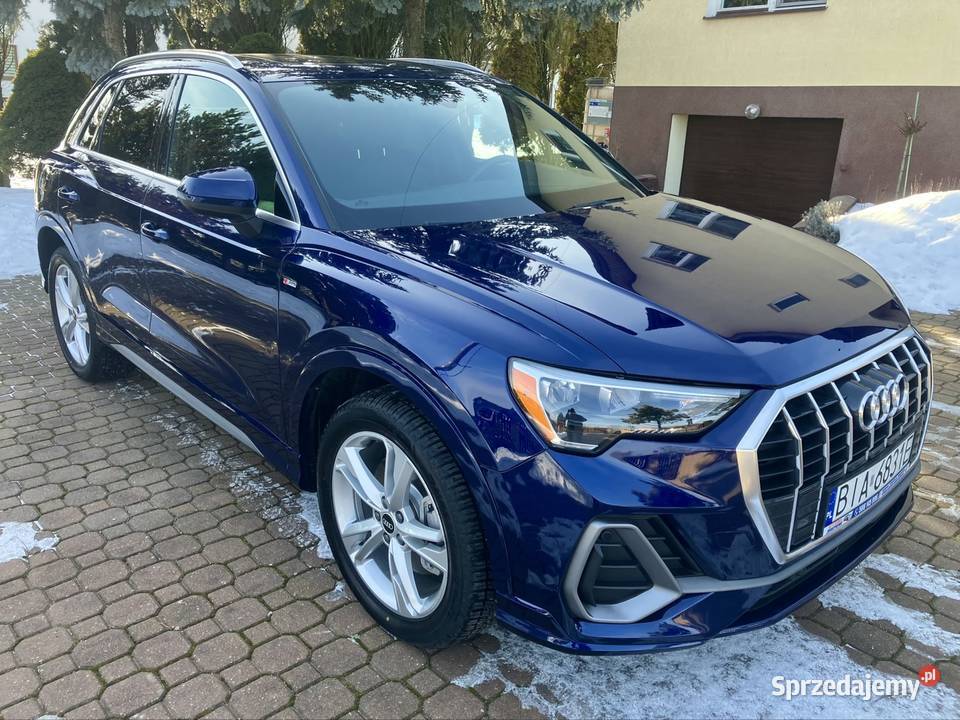 Audi Q3 Sline 20TFSi Rok produkcji 2020 Białystok