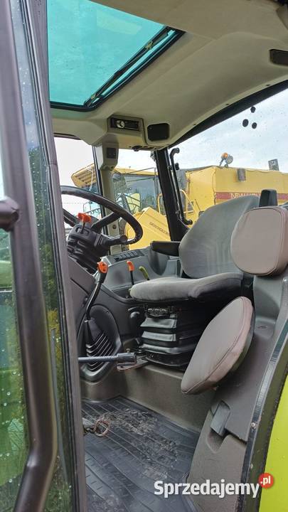 Claas Axos 320 z ładowaczem czołowym Faucheux Siedlce