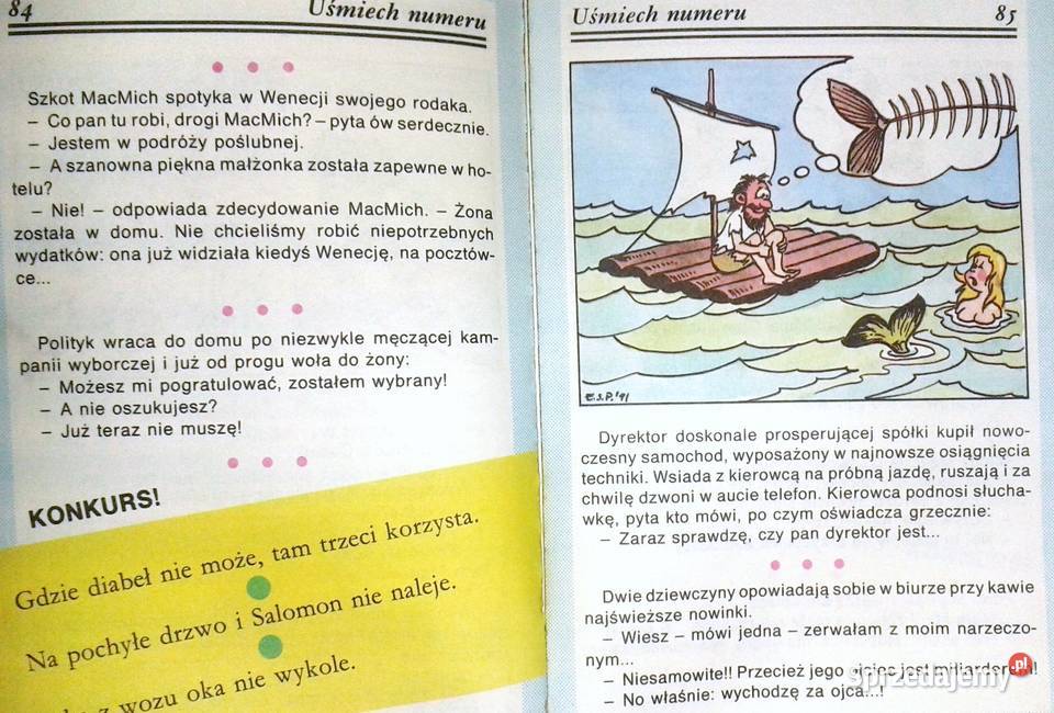 Uśmiech numeru 011992 Dowcipy Chełm sprzedam