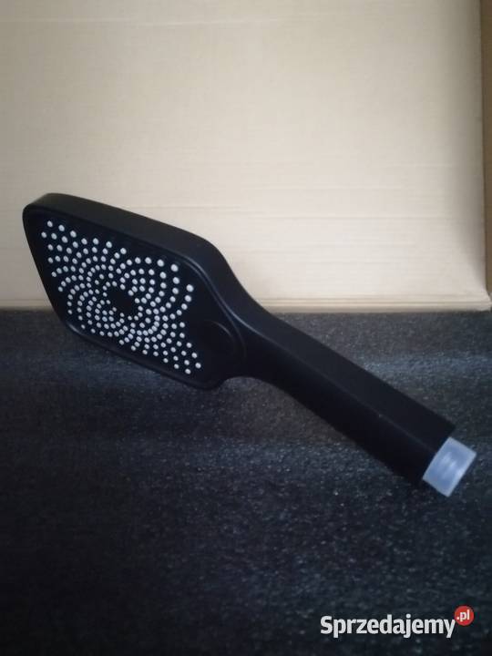 Czarny zestaw prysznicowy Zawiercie