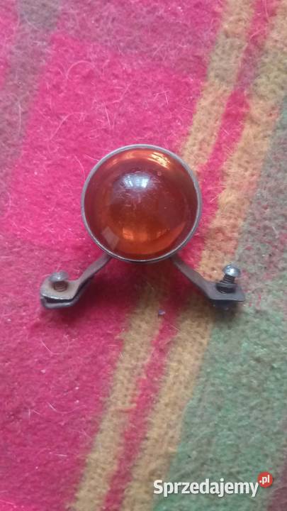 Stary kolekcjonerski odblask rowerowy KOCIE lubelskie Szczebrzeszyn