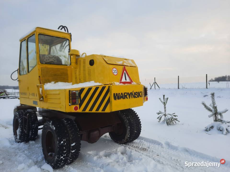 Koparka Kołowa Waryński K406 Koparki warmińsko-mazurskie Giżycko