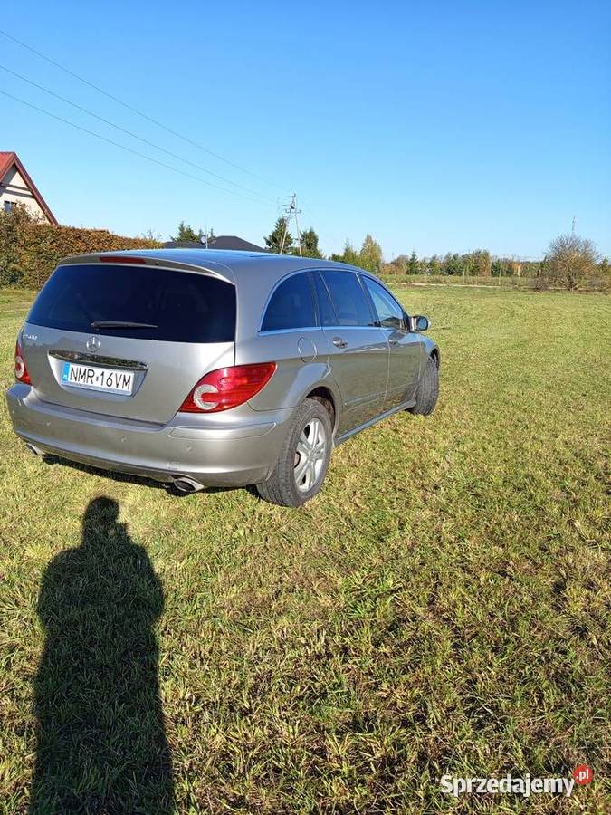 Mercedes R500 w gazie 5000cm3 Klasa R warmińsko-mazurskie Nawiady