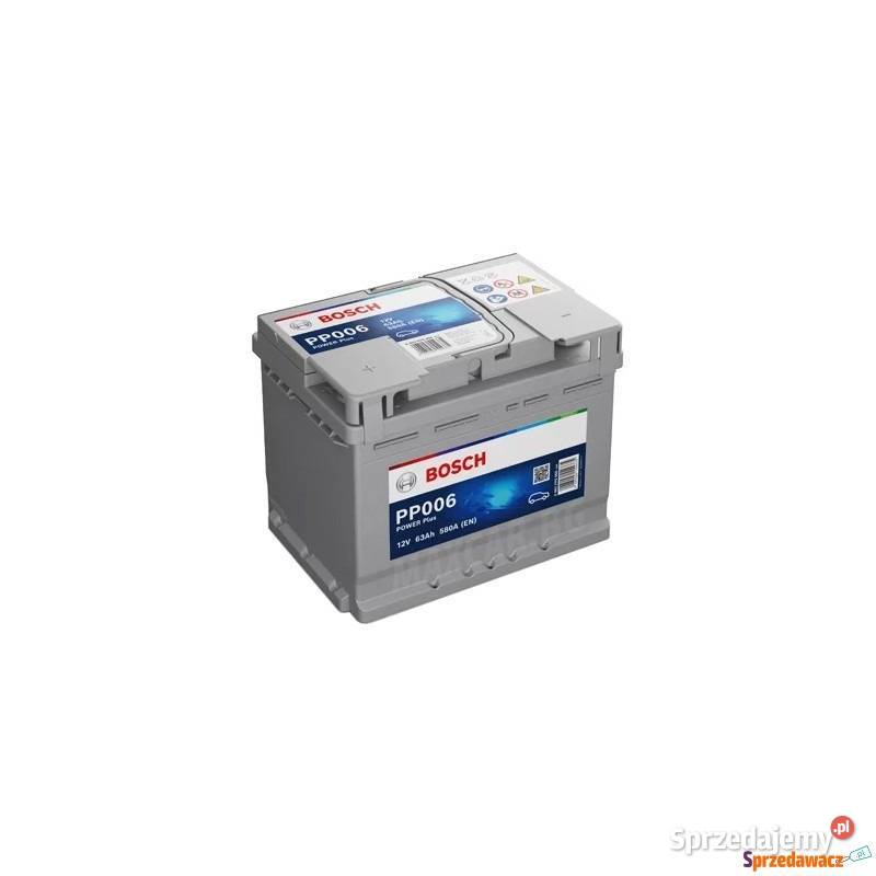 Akumulator 63Ah 580A EN Bosch PP006 Akumulatory Piotrków Trybunalski sprzedam