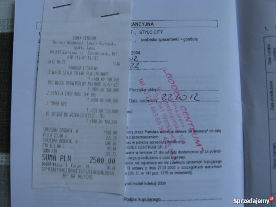 Wózek Bebecar Stylo 3w1 Warszawa sprzedam