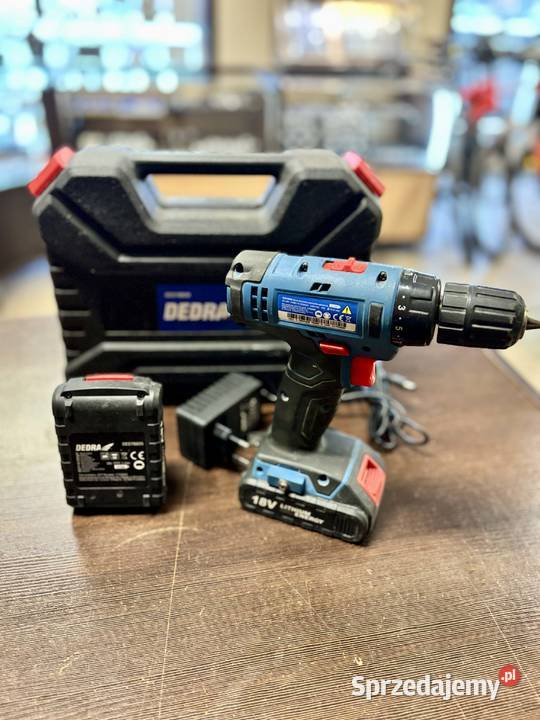Wkrętarka Dedra zasilanie akumulatorowe 18 V warmińsko-mazurskie Elbląg