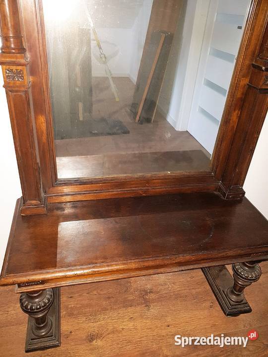 Piękne antyczne lustro przywiezione z Hiszpanii Somianka