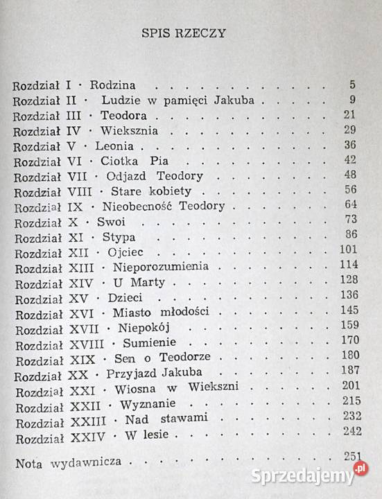 Niecierpliwi Zofia Nałkowska Chełm sprzedam