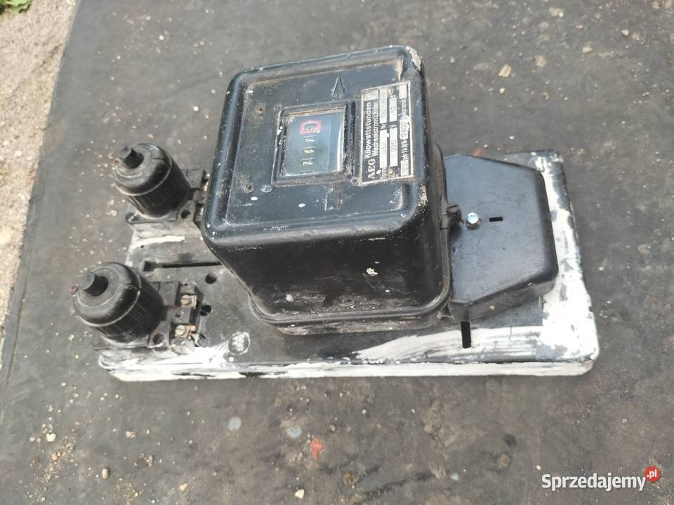 Licznik elektryczny Stary poniemiecki Bolesławiec sprzedam