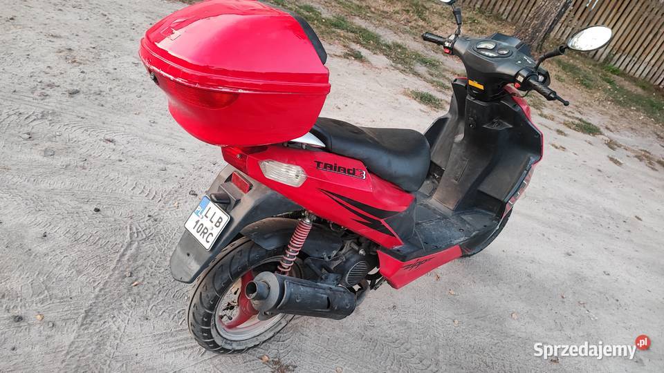 Zipp Triad 3 zarejestrowany opłacony Lubartów sprzedam