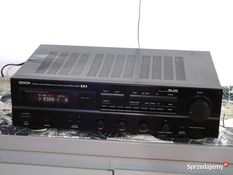 Amplituner Denon DRA545 RD sprawny DOSTAWA